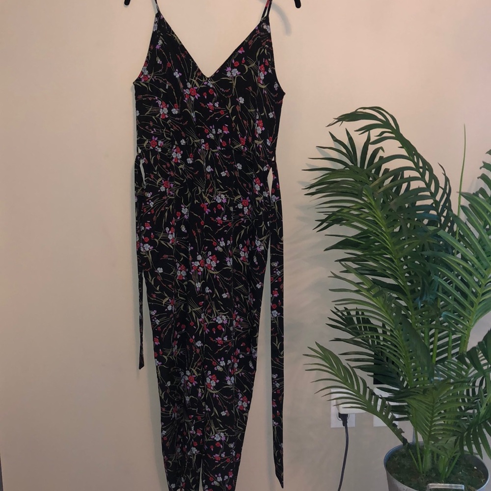 Floral pantsuit